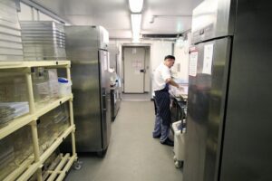 Mobile Kitchen for Rent: Temporary Preparation Kitchen 6.2m